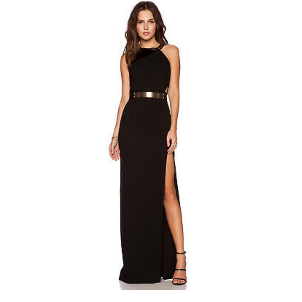 Halston Heritage Black Gown